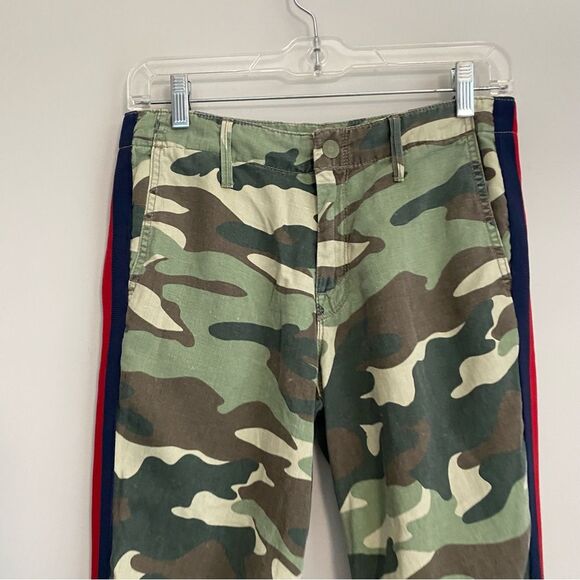 MOTHER The No Zip Misfit Pant Jogger Double Take Camo Size 25 - Picture 5 of 11